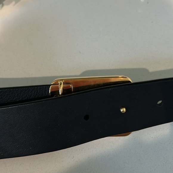 Limited Edition vintage rare Louis Vuitton Belt Black and Gold - Picture 5 of 7